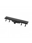 Трап для душа чёрный 60 см Kroner KRP Harz SCH60 Sektion Schwarz