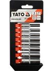 Набор удлинённых торцевых головок 1/4″ 5,5-13мм Yato YT-14431