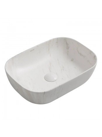 Раковина у ванну накладна Mixxus Premium DIVERSE-0112 MARBLE 455х325х135 мм MP6543