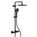 Чорна Душова система з термостатом Koer KB-55013-05 KR4731