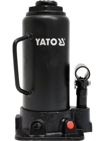 Домкрат пляшкового типу 12 тонн гідравлічний Yato YT-17005