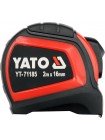 Рулетка с нейлоновым покрытием 2 м х 16 мм Yato YT-71185