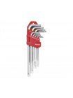 Набор ключей Torx длинные 9 предметов T10-T50 Yato YT-0512