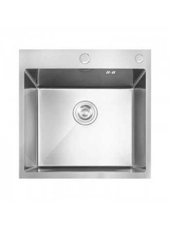 Мийка кухонна з нержавіючої сталі Mixxus MH5050 Nano-Silver MX1927