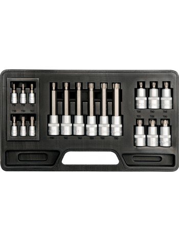 Наб. торц. голів. з встав.TORX T10-T60мм Yato YT-7751
