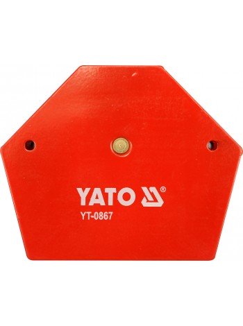 Магнитный держатель для сварки металла 34 кг Yato YT-0867