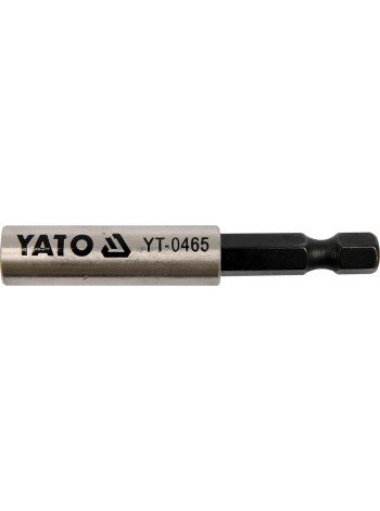 Магнитный держатель 1/4 60 мм Yato YT-0465