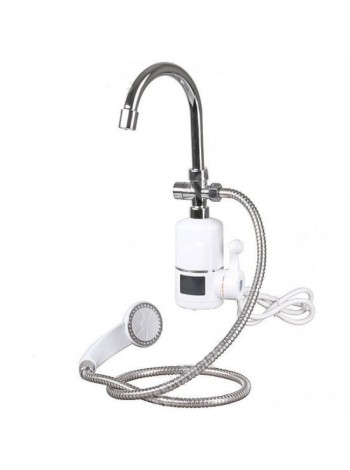 Кран водонагреватель с душем и датчиком температуры Wezer SDR-B05WST