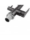 Кухонний змішувач із підключенням до фільтру Kroner KRP Edelstahl Klassisch - PVD03817BLK