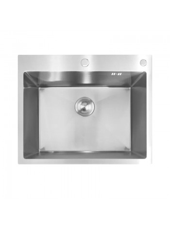 Мойка кухонная из нержавеющей стали Mixxus MH6050 Nano-Silver MX1932
