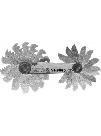 Резьбомери метричний Yato YT-29980