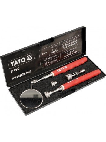Проверочный набор держатель + зеркало Yato YT-0662