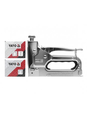 Степлер для скоб G 6-14 мм S 10-12 мм J 8-14 мм Yato YT-7000