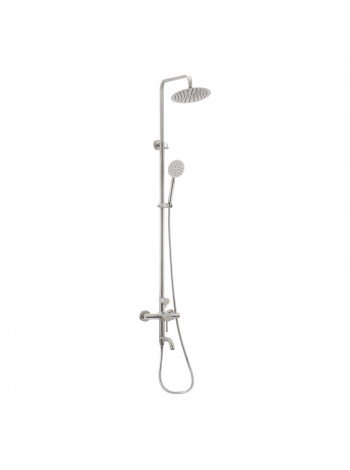 Душевая стойка тропический душ MIXXUS SUS-009-J SS0021 нержавеющая сталь
