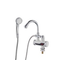 Кран водонагреватель для душа с датчиком температуры Wezer SDR-B07STP