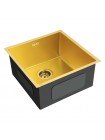 Мойка на кухню из нержавеющей стали Mixxus MX4843-PVD-Gold MX0559