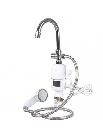 Кран водонагреватель с душем и датчиком температуры Wezer SDR-B05ST