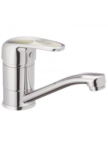 Смеситель для кухни HAIBA MAGIC 555 15 см с серой ручкой HB0670