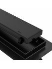 Трап для душа под плитку 60 см с поворотным сифоном Neo & Pure Pro Black 600 REA-G8905 чёрный