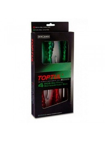 Набор отверток  4 ед. ударные SUPER GRIP  TOPTUL GAAE0403