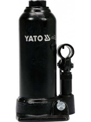 Домкрат пляшковий 5 тонн 212 - 468 мм Yato YT-1702