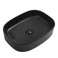 Раковина накладная Mixxus Premium BEVEL-0103 BLACK 510х370х120 мм MP6520
