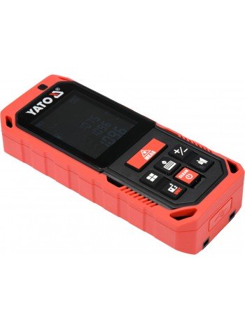 Лазерный дальномер рулетка до 60м Yato YT-73127