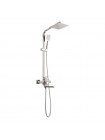Душевая стойка тропический душ MIXXUS FIT-009-J SS2825 нержавеющая сталь