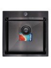 Мийка для кухні з нержавіючої сталі Mixxus чорна MX5050-PVD MX0578