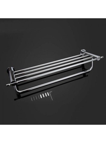 GAPPO G1824 Полиця з рушником латунь хром