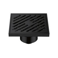 Трап для душу чорного кольору латунний GAPPO G81050-6