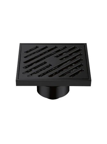 GAPPO G81050-6 Трап для душу квадратний чорний