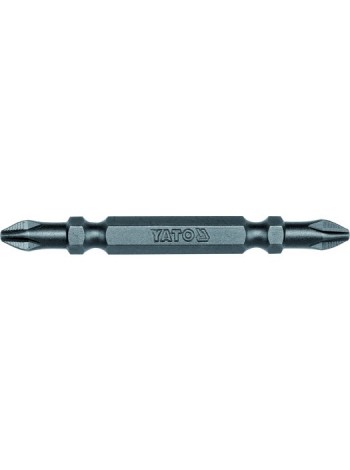Набо отверточных насадок двухсторонних 1/4 PH2/PH2 65 мм 50 шт Yato YT-7881
