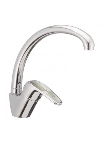 Смеситель для кухни Haiba MAGIC 011 с серой ручкой HB0675