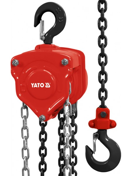 Ланцюгова ручна таль 5 тонн Yato YT-58955