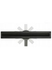 Трап для душа под плитку 50 см с поворотным сифоном Neo Slim Pro Black 500 REA-G6992 чёрный