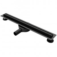Трап для душу під плитку 100 см із поворотним сифоном Neo Slim Pro Black 1000 REA-G8904 чорний