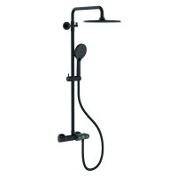 Чорна Душева система з термостатом Koer KB-55014-05 KR4733