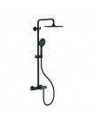 Чёрная Душевая система с термостатом Koer KB-55014-05 KR4733