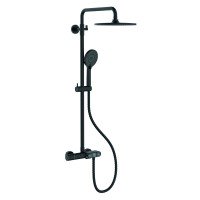 Чорна Душева система з термостатом Koer KB-55014-05 KR4733