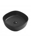Раковина в ванную накладная Mixxus Premium DIVERSE-0106 чёрная 440х440х140 мм MP6538