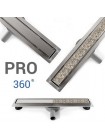 Трап для душу під плитку 70 см з поворотним сифоном Neo&Pure Pro 700 REA-G0901
