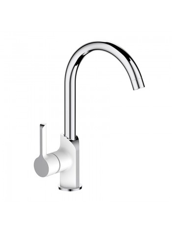 Смеситель для кухни MIXXUS PREMIUM EDEM 017 WHITE MI5844