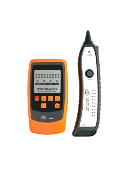 Кабельний тестер RJ-45 і RJ-11 BENETECH GM62
