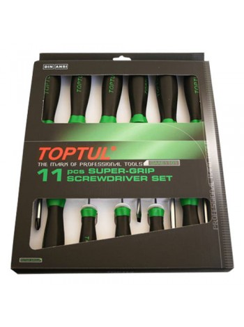 Набор отверток TOPTUL 11 ед. GAAE1101