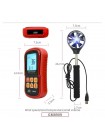 Анемометр (измеритель потока воздуха) 0,3-45м/с, 0-45°C BENETECH GM8909