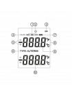 Термометр цифровой двухканальный -250-1767°C BENETECH GM1312