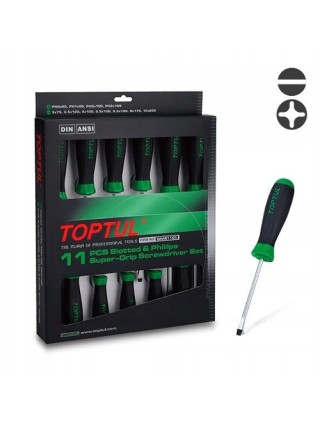 Набор отверток  11 ед.  TOPTUL GAAE1101