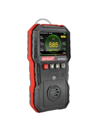 Детектор чадного газу CO (0-1000 μmol/mol) WINTACT WT8806
