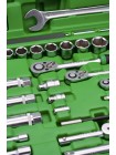 Професійний набір інструменту 1/4", 3/8", 1/2" 216ед. TOPTUL GCAI216R